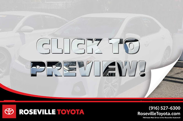 2015 Toyota Corolla S Plus