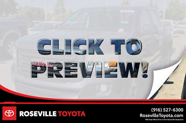 2018 GMC Canyon 4WD All Terrain w/Cloth
