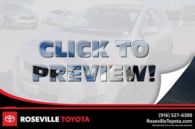 2010 Toyota Matrix 
