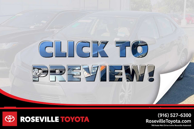 2015 Toyota Corolla LE ECO