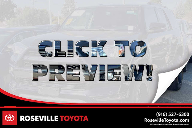 2020 Toyota 4Runner Nightshade