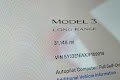 2018 Tesla Model 3 Long Range Battery