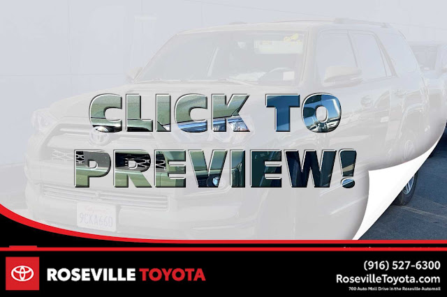 2022 Toyota 4Runner TRD Sport