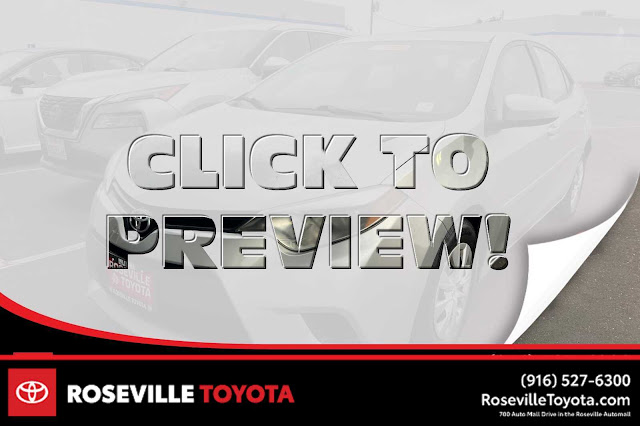 2015 Toyota Corolla L