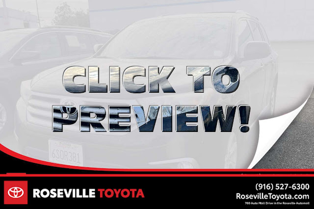2012 Toyota Highlander SE