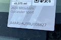2024 Mitsubishi Outlander Sport SE
